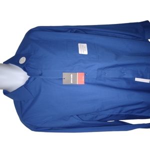 Men's Dress Shirt Slim Fit L